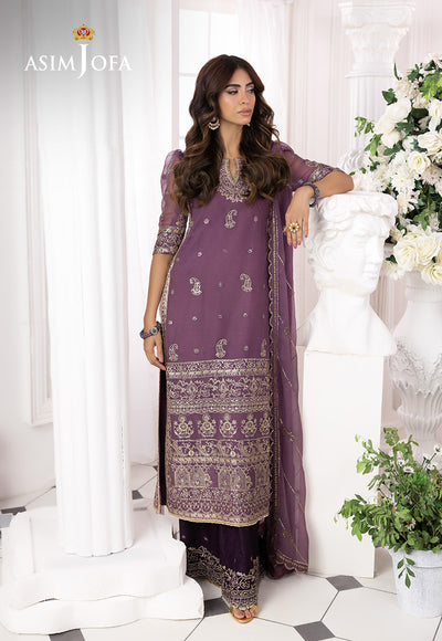 AJIZL-16 EMBROIDERED CHIFFON