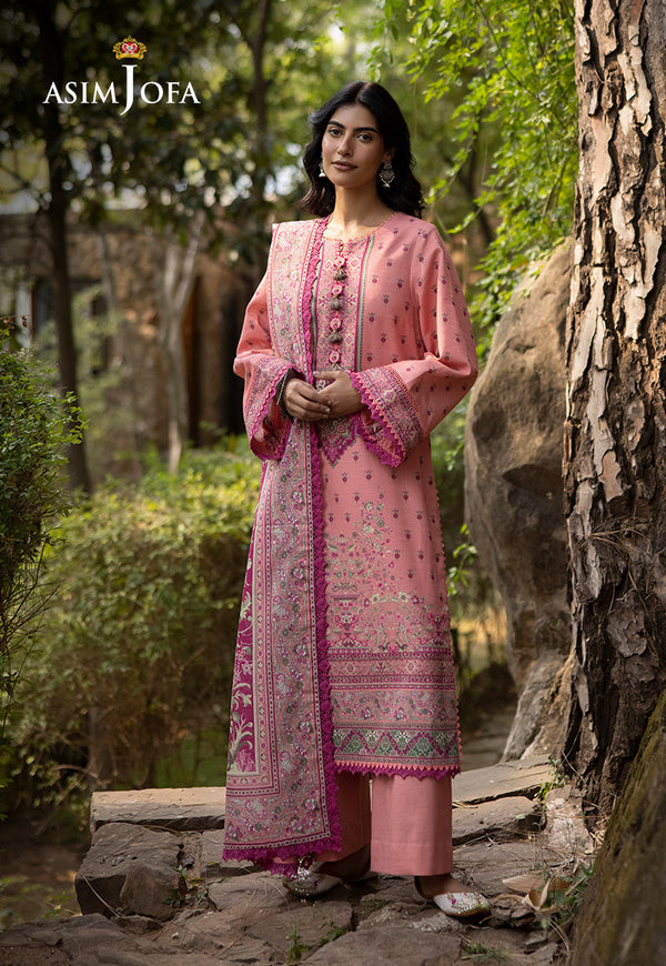 AJUWD-41 PRINTED STITCHED 3 PCS
