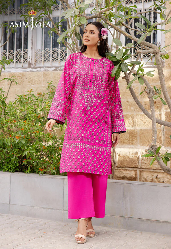AJPB-194 PRINTED CAMBRIC STITCHED 2 PCS