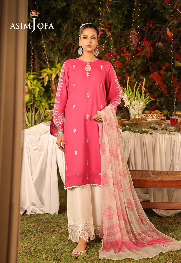 AJPB-178 EMBROIDERED JACQUARD STITCHED 3 PCS