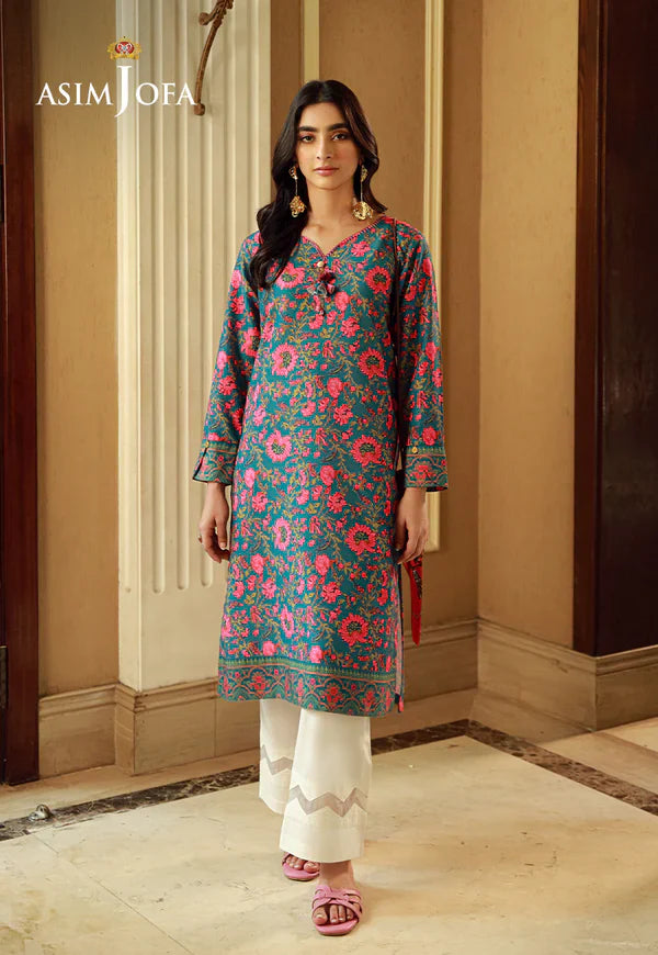 AJSS-08 PRINTED RAW SILK