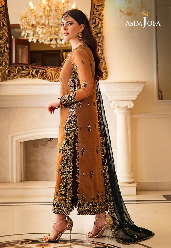 AJZS-09 EMBROIDERED CHIFFON 3 PCS