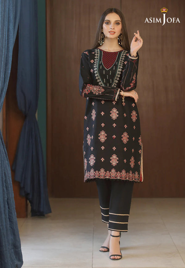AJJDD-13 EMBROIDERED SELF-JACQUARD STITCHED
