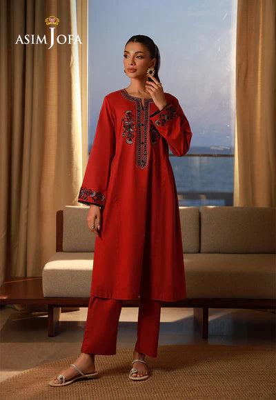 AJPB-134 EMBROIDERED CAMBRIC 2 PCS