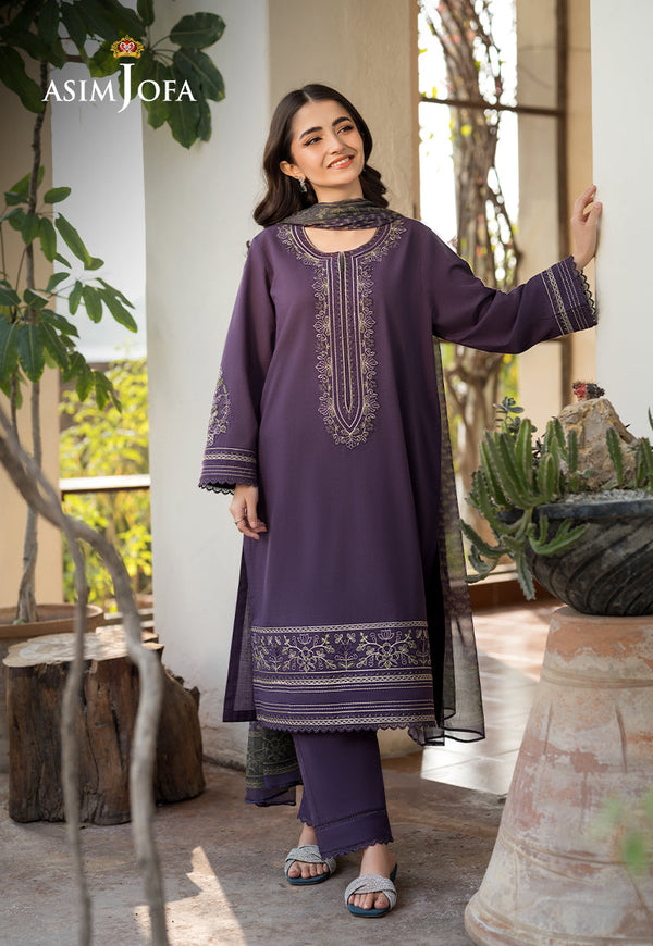 AJPB-122 EMBROIDERED CAMBRIC  3 PCS